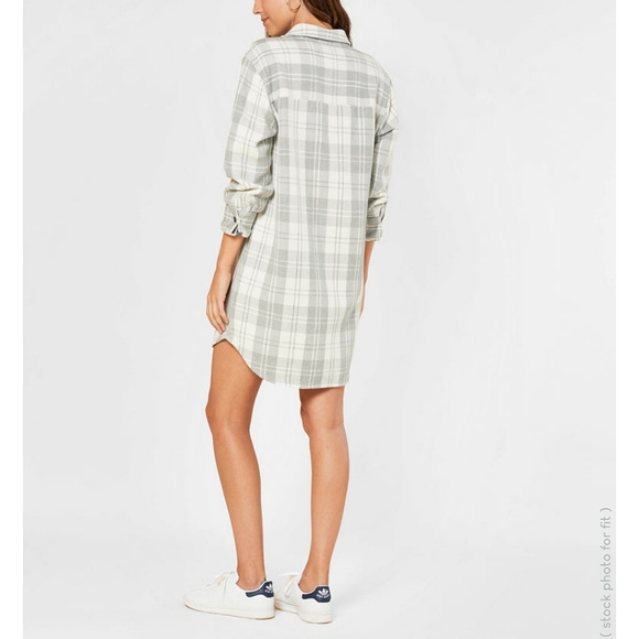 Outerknown Dresses Outerknown Blanket Shirt Dress In Half Light